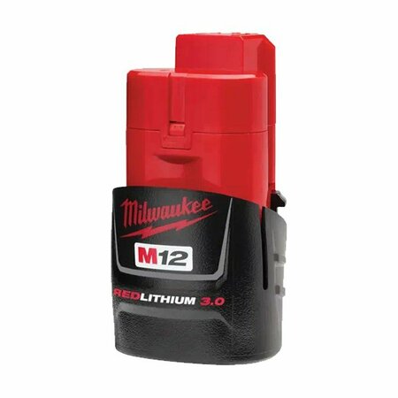 MILWAUKEE TOOL M12 Redlithium 12V 3.0 Ah Compact Battery ML48-11-2430